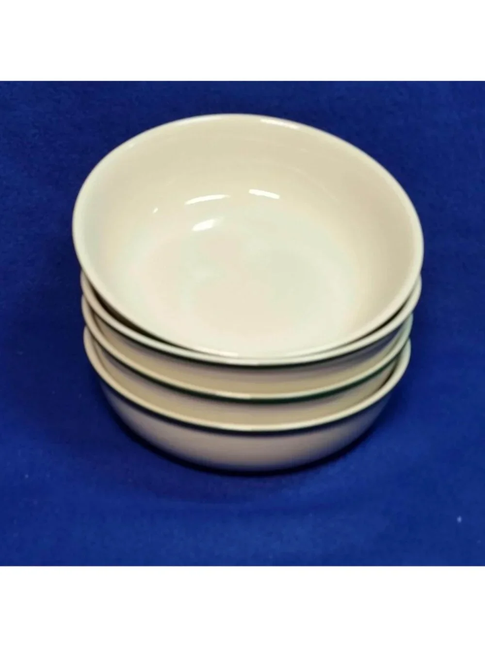 Casuals Apple Soup Bowls China Pearl Apples and Pink Blossoms Set of 4 Country
